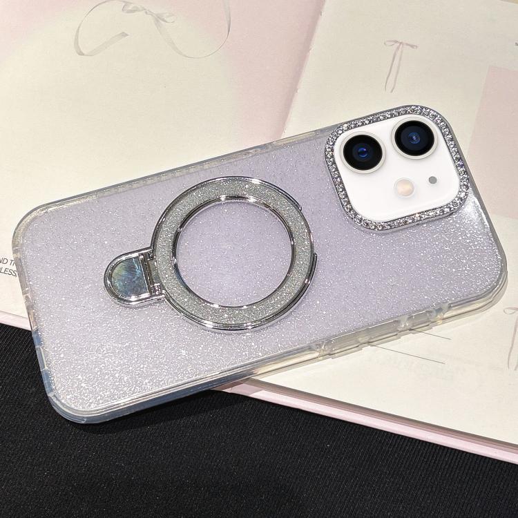 Gradient Glitter Diamonds MagSafe Phone Case, For iPhone 13 Pro Max, For iPhone 13 Pro, For iPhone 13, For iPhone 12, For iPhone 12 Pro Max, For iPhone 12 Pro, For iPhone 11