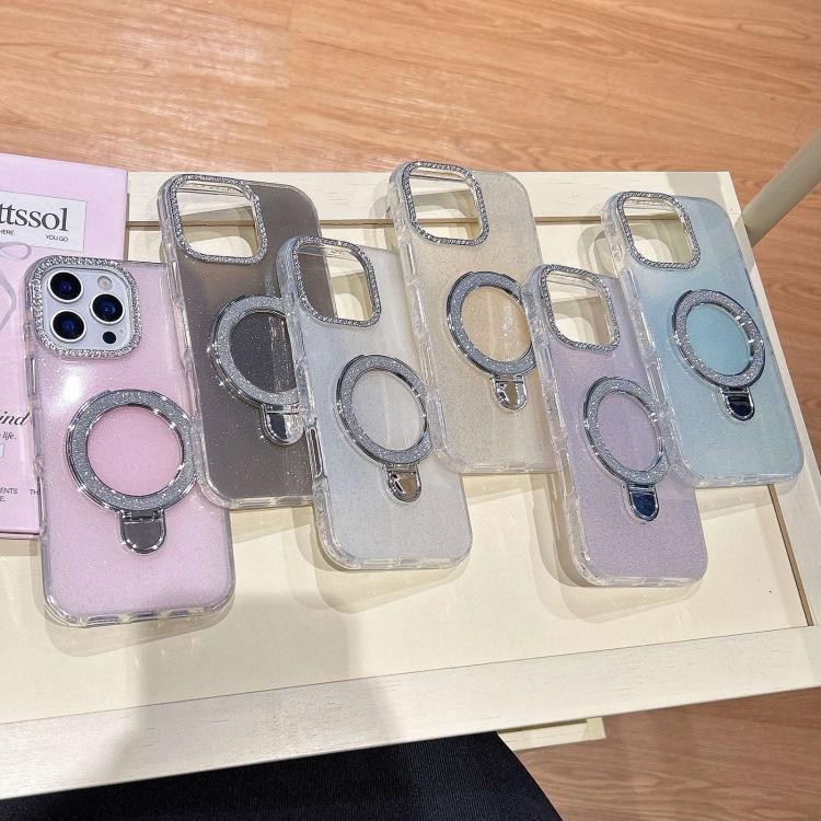 Gradient Glitter Diamonds MagSafe Phone Case, For iPhone 13 Pro Max, For iPhone 13 Pro, For iPhone 13, For iPhone 12, For iPhone 12 Pro Max, For iPhone 12 Pro, For iPhone 11