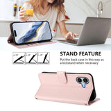 Embossed Heart Cat Leather Phone Case with Hand Strap, For iPhone 16, For iPhone 15 Pro Max, For iPhone 15 Pro, For iPhone 15 Plus