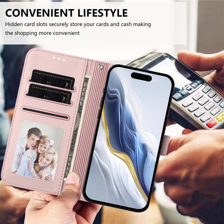 Embossed Heart Cat Leather Phone Case with Hand Strap, For iPhone 14 Pro Max, For iPhone 7 / 8 / SE 2022, For iPhone 13 Pro Max, For iPhone 13 Pro