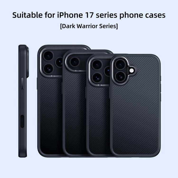 Carbon Fiber Kevlar MagSafe Magnetic Phone Case, For iPhone 17 Pro Max, For iPhone 17 Pro, For iPhone 17, For iPhone Air