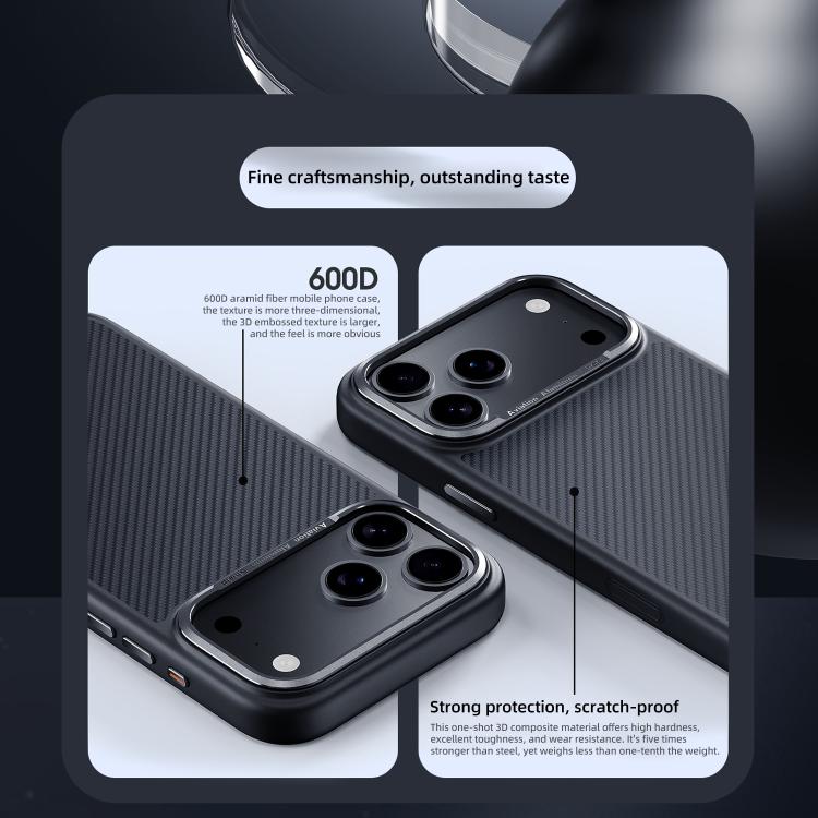 Carbon Fiber Kevlar MagSafe Magnetic Phone Case, For iPhone 17 Pro Max, For iPhone 17 Pro, For iPhone 17, For iPhone Air