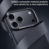 Carbon Fiber Kevlar MagSafe Magnetic Phone Case, For iPhone 17 Pro Max, For iPhone 17 Pro, For iPhone 17, For iPhone Air