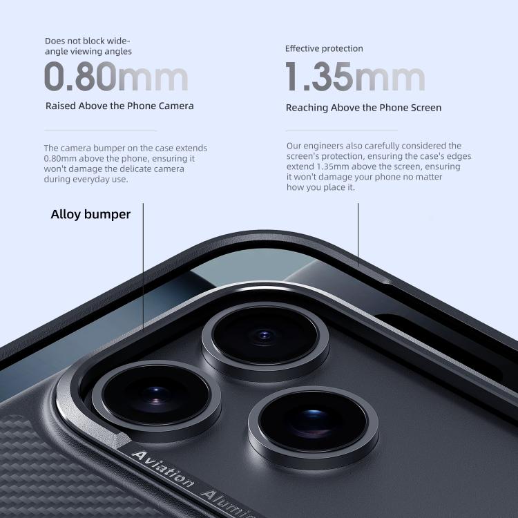Carbon Fiber Kevlar MagSafe Magnetic Phone Case, For iPhone 17 Pro Max, For iPhone 17 Pro, For iPhone 17, For iPhone Air