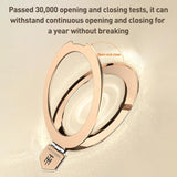 Borderless MagSafe Ring Holder Plain Leather Phone Case, For iPhone 14 Pro Max, For iPhone 13 Pro Max, For iPhone 13 Pro, For iPhone 13