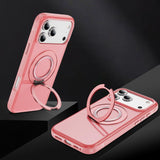 Skin Feel Translucent PC Gear Holder C MagSafe Phone Case, For iPhone 18 Pro / 17 Pro, For iPhone 18 Pro Max / 17 Pro Max, For iPhone Air