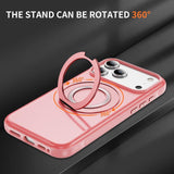 Skin Feel Translucent PC Gear Holder C MagSafe Phone Case, For iPhone 18 Pro / 17 Pro, For iPhone 18 Pro Max / 17 Pro Max, For iPhone Air