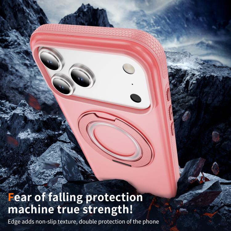 Skin Feel Translucent PC Gear Holder C MagSafe Phone Case, For iPhone 18 Pro / 17 Pro, For iPhone 18 Pro Max / 17 Pro Max, For iPhone Air