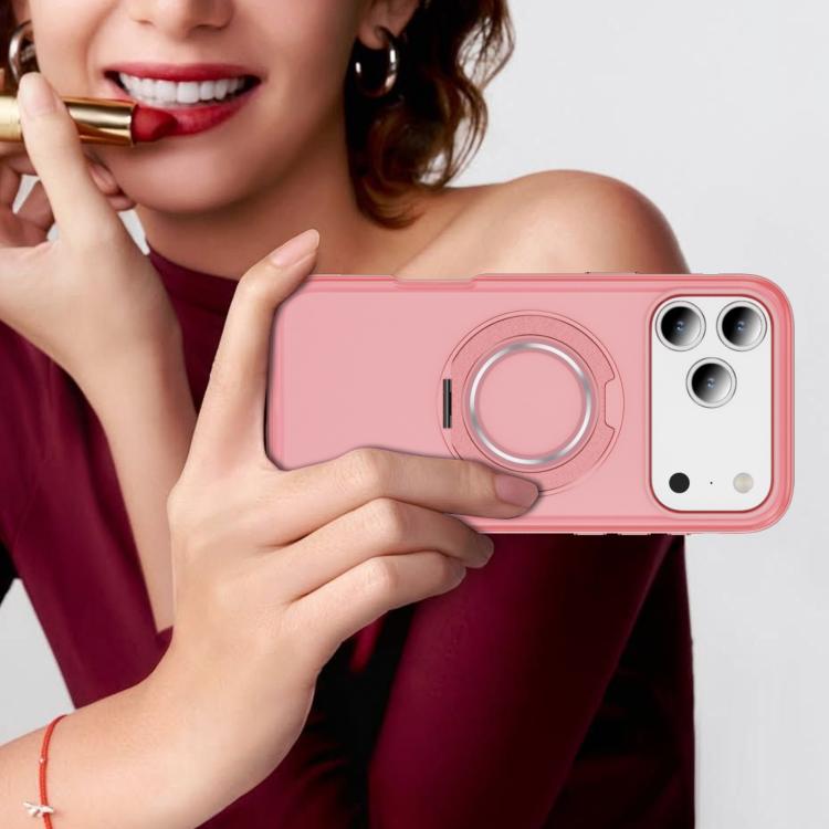 Skin Feel Translucent PC Gear Holder C MagSafe Phone Case, For iPhone 18 Pro / 17 Pro, For iPhone 18 Pro Max / 17 Pro Max, For iPhone Air