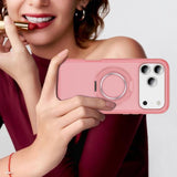 Skin Feel Translucent PC Gear Holder C MagSafe Phone Case, For iPhone 18 Pro / 17 Pro, For iPhone 18 Pro Max / 17 Pro Max, For iPhone Air