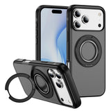 Skin Feel Translucent PC Gear Holder C MagSafe Phone Case, For iPhone 18 Pro / 17 Pro, For iPhone 18 Pro Max / 17 Pro Max, For iPhone Air