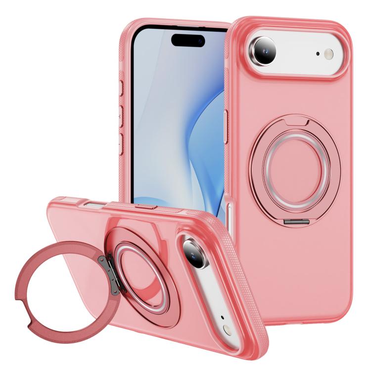 Skin Feel Translucent PC Gear Holder C MagSafe Phone Case, For iPhone 18 Pro / 17 Pro, For iPhone 18 Pro Max / 17 Pro Max, For iPhone Air