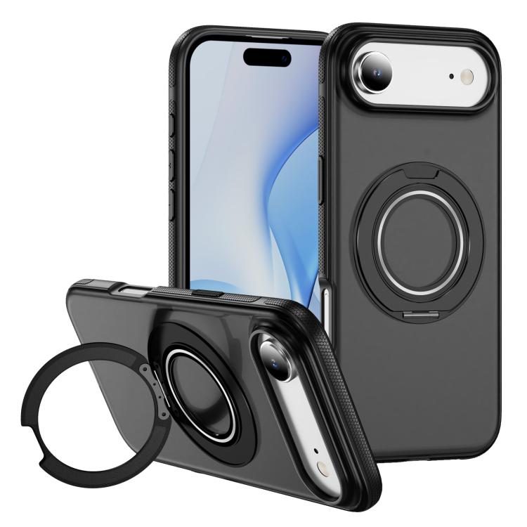 Skin Feel Translucent PC Gear Holder C MagSafe Phone Case, For iPhone 18 Pro / 17 Pro, For iPhone 18 Pro Max / 17 Pro Max, For iPhone Air