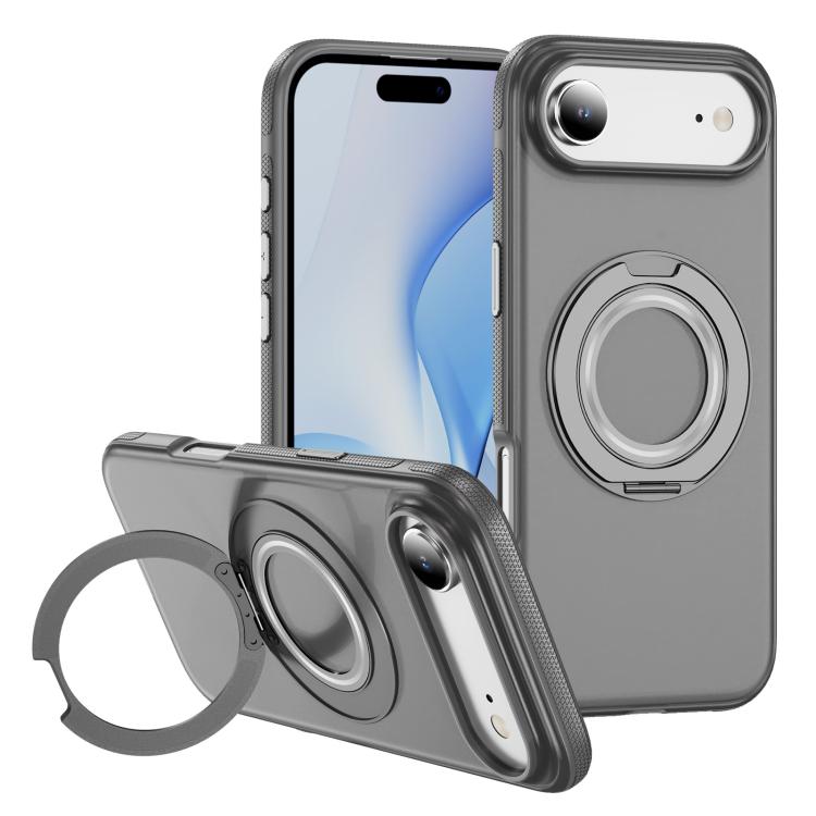 Skin Feel Translucent PC Gear Holder C MagSafe Phone Case, For iPhone 18 Pro / 17 Pro, For iPhone 18 Pro Max / 17 Pro Max, For iPhone Air