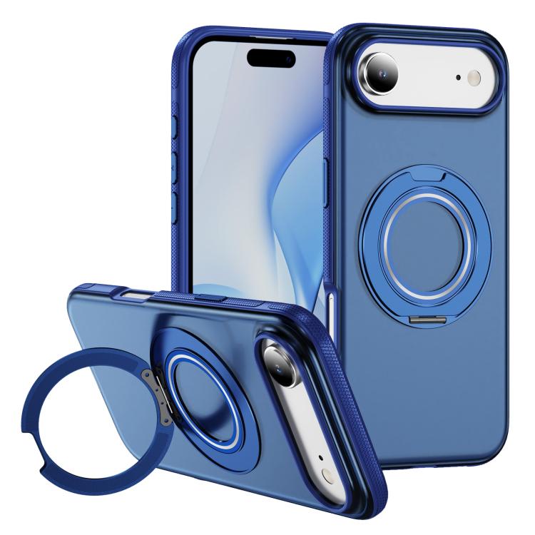 Skin Feel Translucent PC Gear Holder C MagSafe Phone Case, For iPhone 18 Pro / 17 Pro, For iPhone 18 Pro Max / 17 Pro Max, For iPhone Air