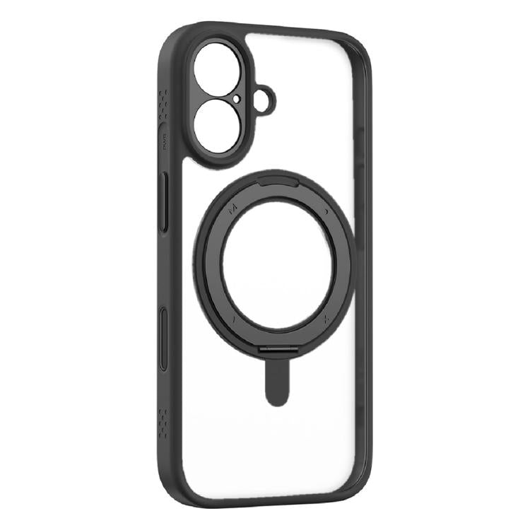 MOMAX Magsafe Magnetic Metal Rotating Holder Phone Case, For iPhone 17, For iPhone Air