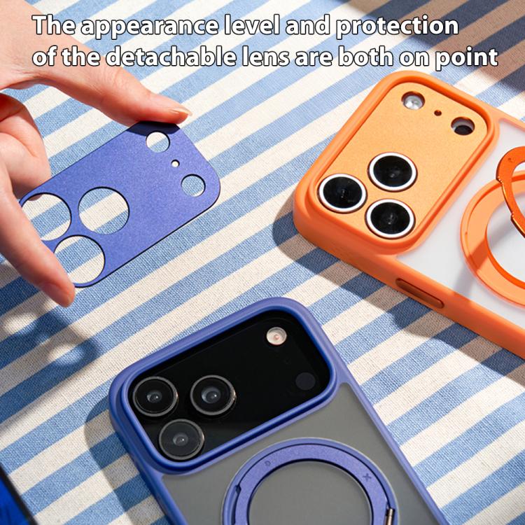 MOMAX Magsafe Magnetic Metal Rotating Holder Phone Case, For iPhone 17, For iPhone Air