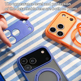 MOMAX Magsafe Magnetic Metal Rotating Holder Phone Case, For iPhone 17, For iPhone Air