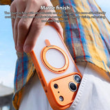 MOMAX Magsafe Magnetic Metal Rotating Holder Phone Case, For iPhone 17, For iPhone Air