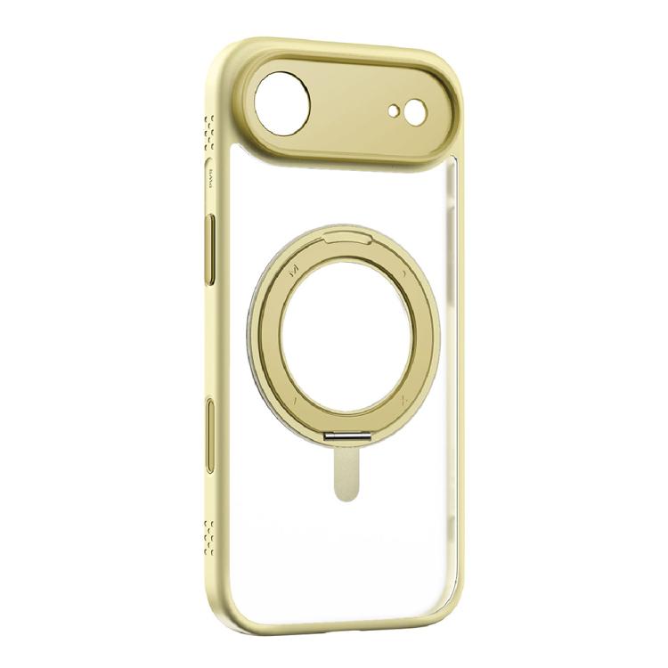 MOMAX Magsafe Magnetic Metal Rotating Holder Phone Case, For iPhone 17, For iPhone Air