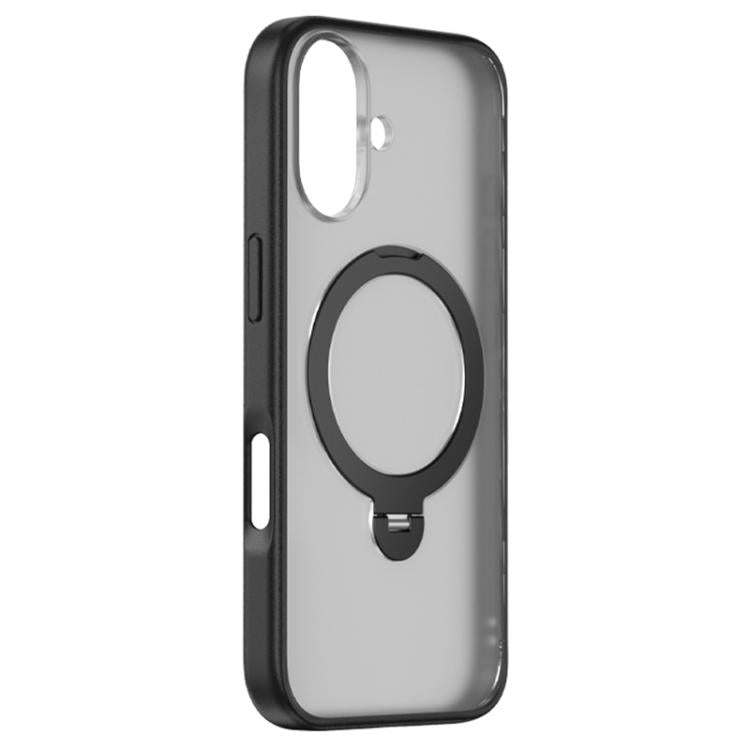 ZGA 360 Pivot Holder Magsafe PC Hybrid TPU Phone Case, For iPhone 17, For iPhone Air