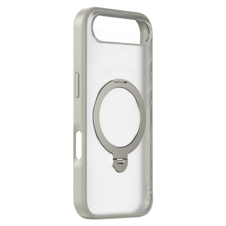 ZGA 360 Pivot Holder Magsafe PC Hybrid TPU Phone Case, For iPhone 17, For iPhone Air