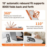 ZGA 360 Pivot Holder Magsafe PC Hybrid TPU Phone Case, For iPhone 17, For iPhone Air