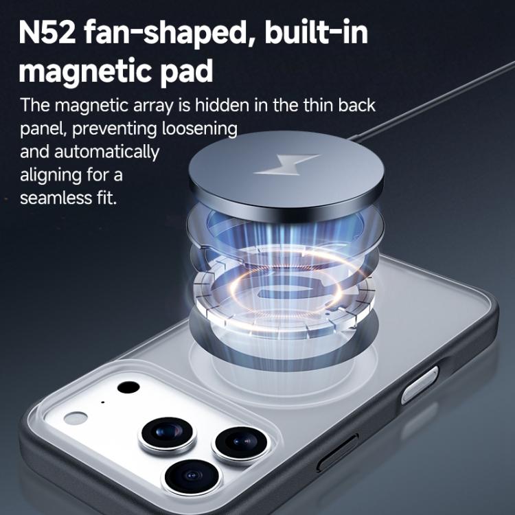 ZGA 360 Pivot Holder Magsafe PC Hybrid TPU Phone Case, For iPhone 17, For iPhone Air