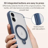 ZGA 360 Pivot Holder Magsafe PC Hybrid TPU Phone Case, For iPhone 17, For iPhone Air