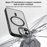 ZGA Matte Clear Magsafe PC Hybrid TPU Phone Case, For iPhone 17, For iPhone Air