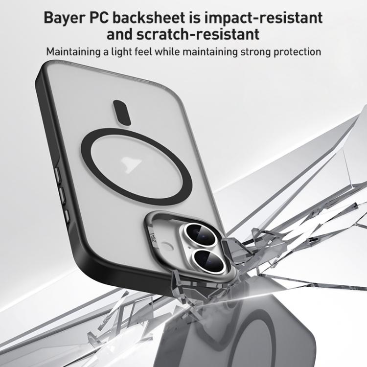 ZGA Matte Clear Magsafe PC Hybrid TPU Phone Case, For iPhone 17, For iPhone Air