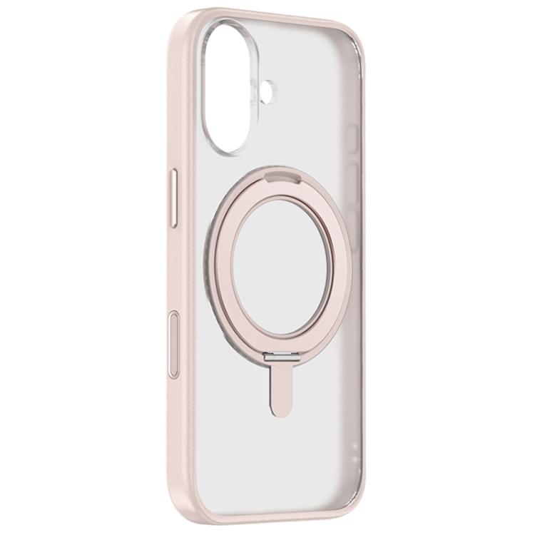 ZGA Feitian 360 Rotation Holder Magsafe PC Hybrid TPU Phone Case, For iPhone 17, For iPhone Air