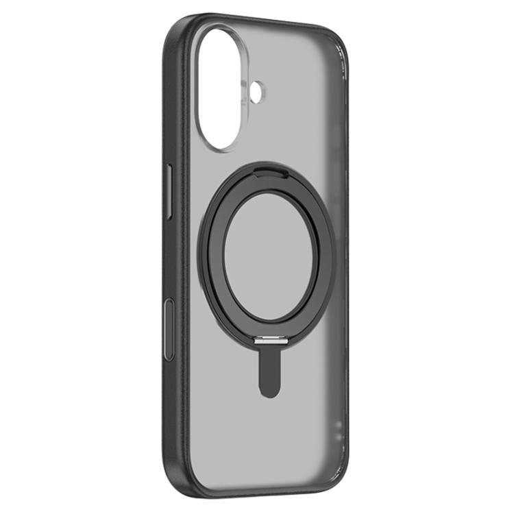 ZGA Feitian 360 Rotation Holder Magsafe PC Hybrid TPU Phone Case, For iPhone 17, For iPhone Air