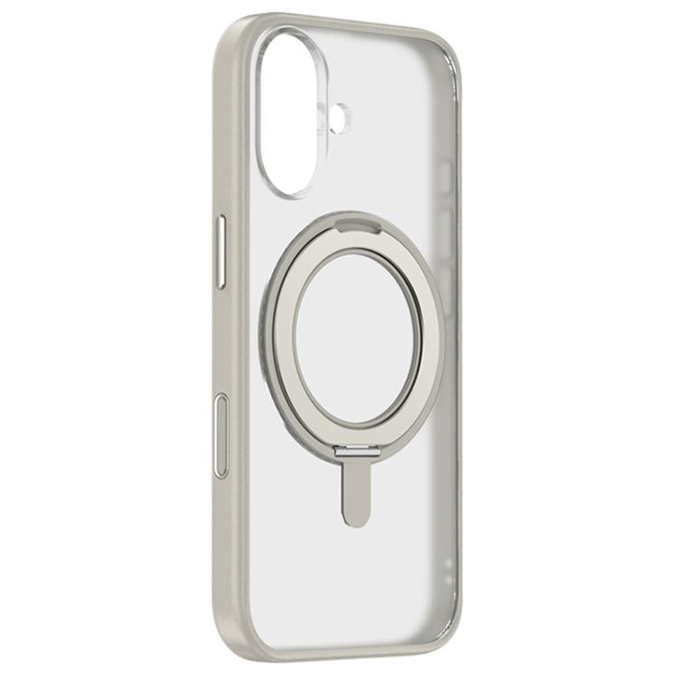ZGA Feitian 360 Rotation Holder Magsafe PC Hybrid TPU Phone Case, For iPhone 17, For iPhone Air