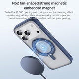 ZGA Feitian 360 Rotation Holder Magsafe PC Hybrid TPU Phone Case, For iPhone 17, For iPhone Air