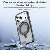 ZGA Feitian 360 Rotation Holder Magsafe PC Hybrid TPU Phone Case, For iPhone 17, For iPhone Air