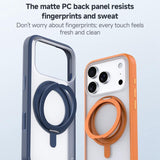 ZGA Feitian 360 Rotation Holder Magsafe PC Hybrid TPU Phone Case, For iPhone 17, For iPhone Air