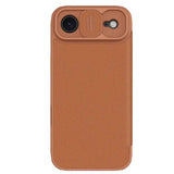 NILLKIN QIN Series Pro Sliding Camera Cover Design Leather Phone Case, For iPhone 17 Pro, For iPhone 17, For iPhone Air
