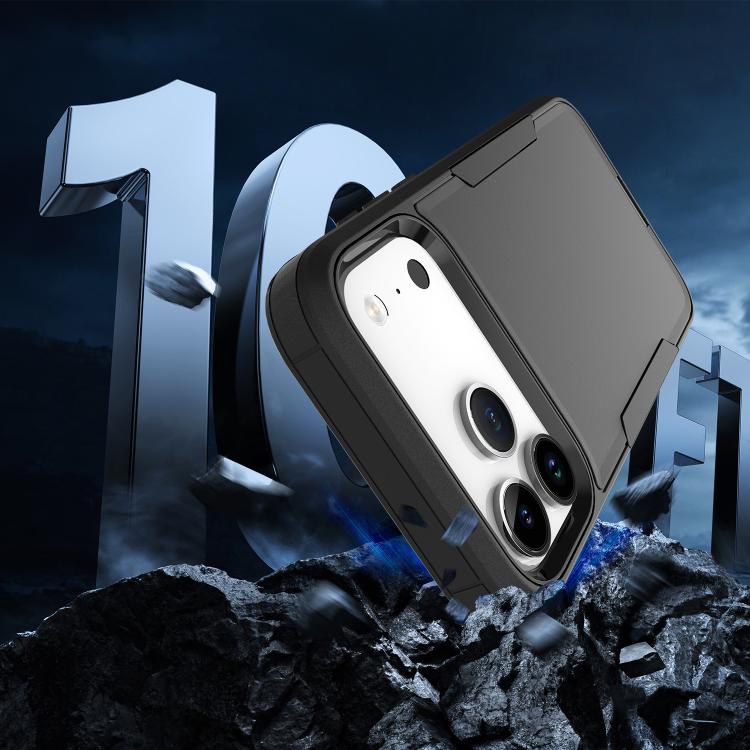 2 in 1 PC Hybrid TPU Phone Case, For iPhone 17 Pro Max, For iPhone 17 Pro, For iPhone 17, For iPhone Air