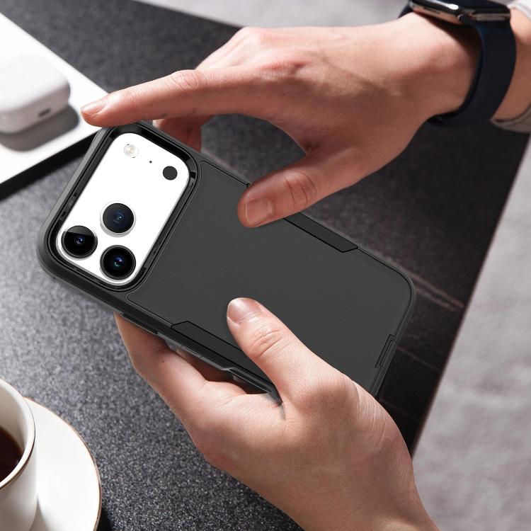 2 in 1 PC Hybrid TPU Phone Case, For iPhone 17 Pro Max, For iPhone 17 Pro, For iPhone 17, For iPhone Air