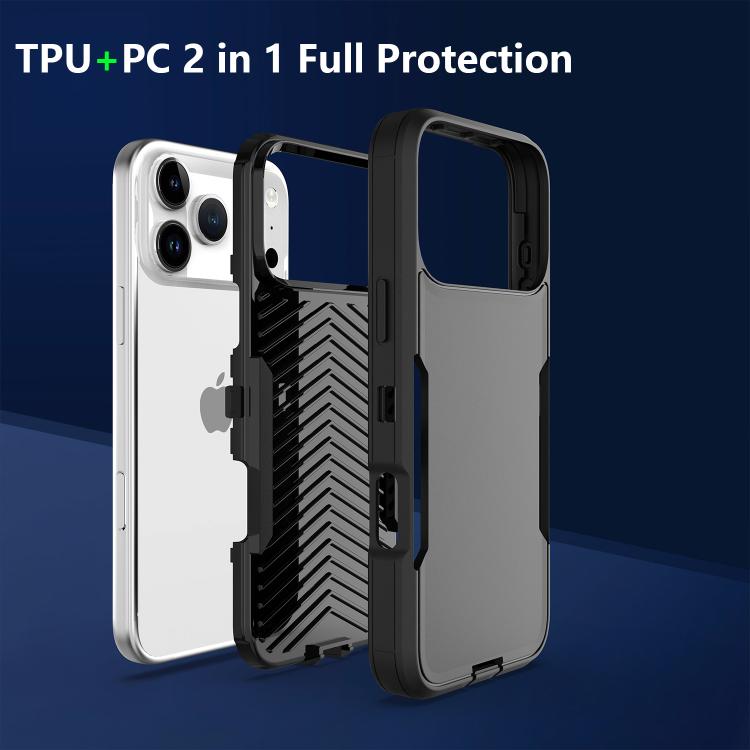 2 in 1 PC Hybrid TPU Phone Case, For iPhone 17 Pro Max, For iPhone 17 Pro, For iPhone 17, For iPhone Air
