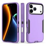 2 in 1 PC Hybrid TPU Phone Case, For iPhone 17 Pro Max, For iPhone 17 Pro, For iPhone 17, For iPhone Air