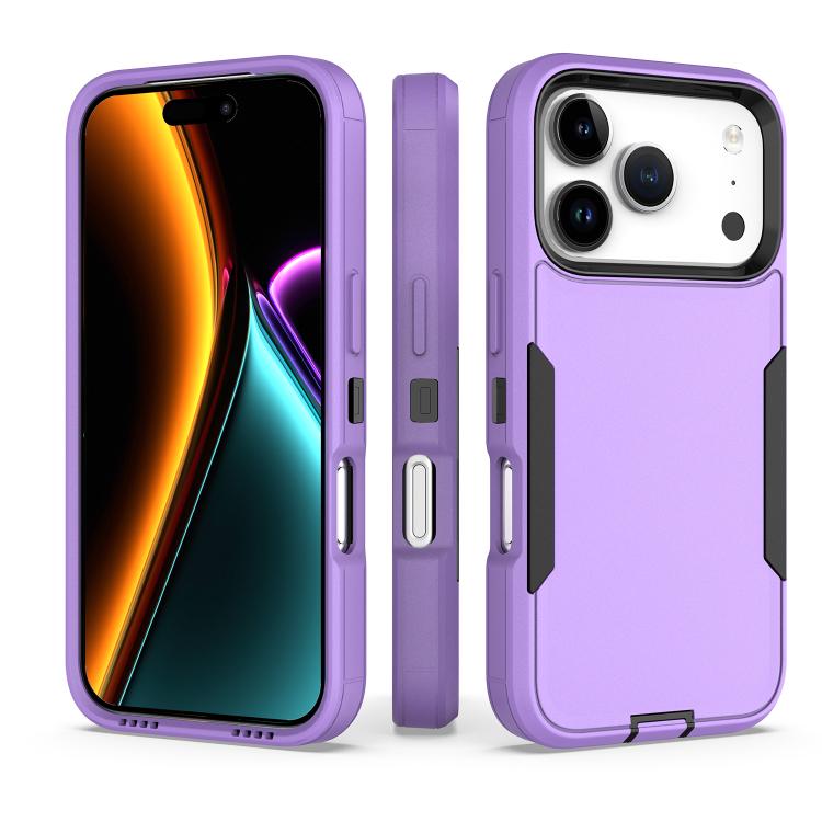 2 in 1 PC Hybrid TPU Phone Case, For iPhone 17 Pro Max, For iPhone 17 Pro, For iPhone 17, For iPhone Air