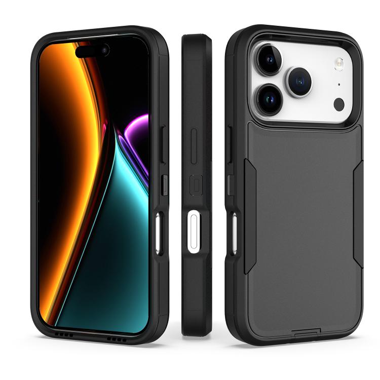 2 in 1 PC Hybrid TPU Phone Case, For iPhone 17 Pro Max, For iPhone 17 Pro, For iPhone 17, For iPhone Air