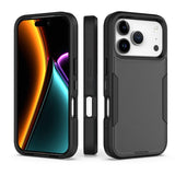 2 in 1 PC Hybrid TPU Phone Case, For iPhone 17 Pro Max, For iPhone 17 Pro, For iPhone 17, For iPhone Air
