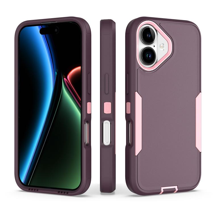 2 in 1 PC Hybrid TPU Phone Case, For iPhone 17 Pro Max, For iPhone 17 Pro, For iPhone 17, For iPhone Air