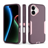 2 in 1 PC Hybrid TPU Phone Case, For iPhone 17 Pro Max, For iPhone 17 Pro, For iPhone 17, For iPhone Air