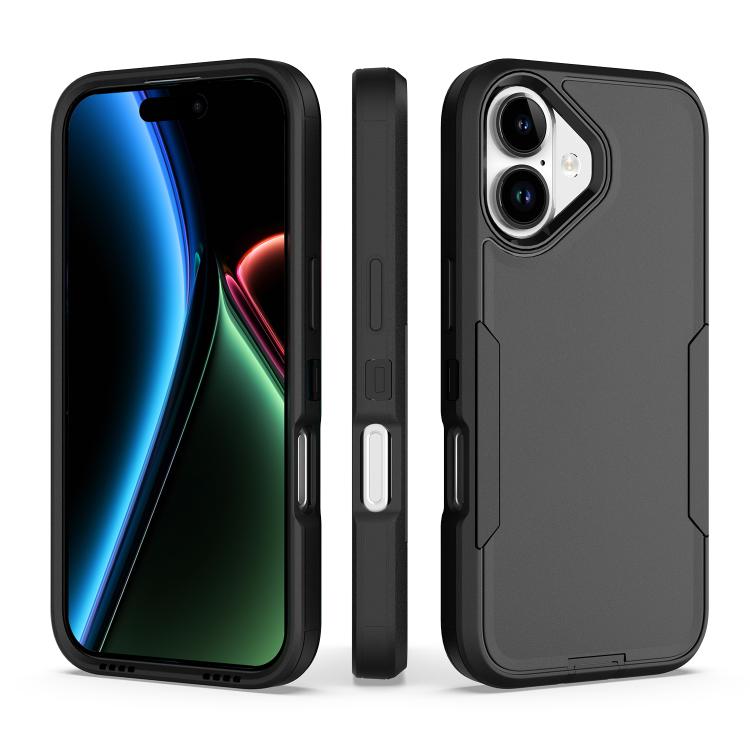 2 in 1 PC Hybrid TPU Phone Case, For iPhone 17 Pro Max, For iPhone 17 Pro, For iPhone 17, For iPhone Air