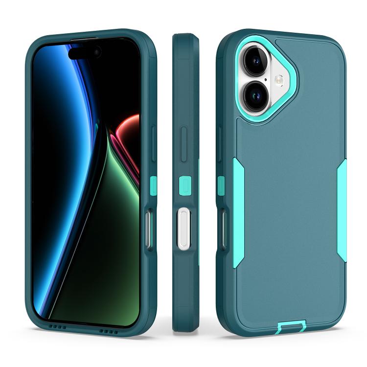 2 in 1 PC Hybrid TPU Phone Case, For iPhone 17 Pro Max, For iPhone 17 Pro, For iPhone 17, For iPhone Air