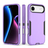 2 in 1 PC Hybrid TPU Phone Case, For iPhone 17 Pro Max, For iPhone 17 Pro, For iPhone 17, For iPhone Air
